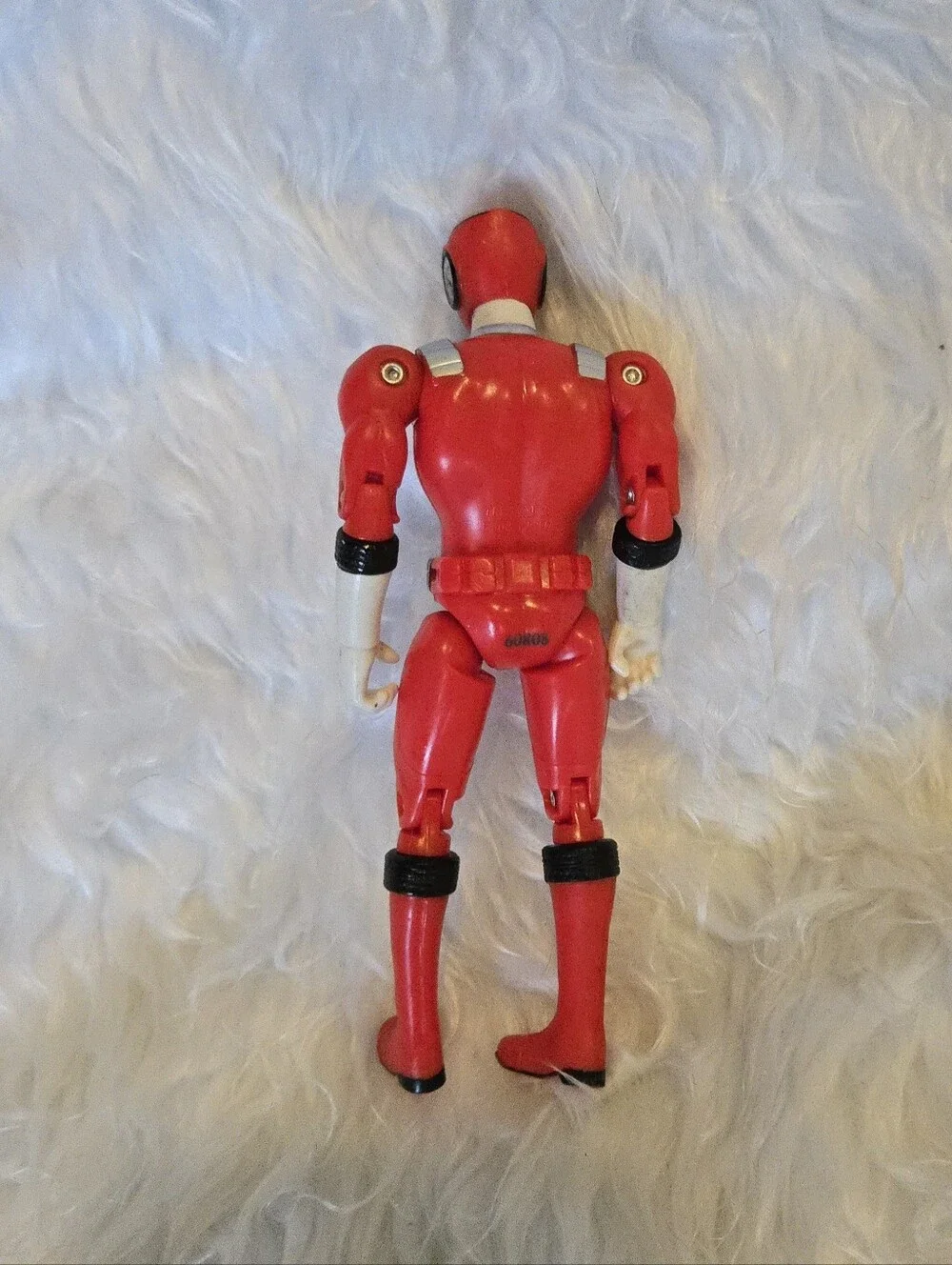 Red Power Ranger RPM Red Eagle Bandai Action Figure  2009 Super Mega Force